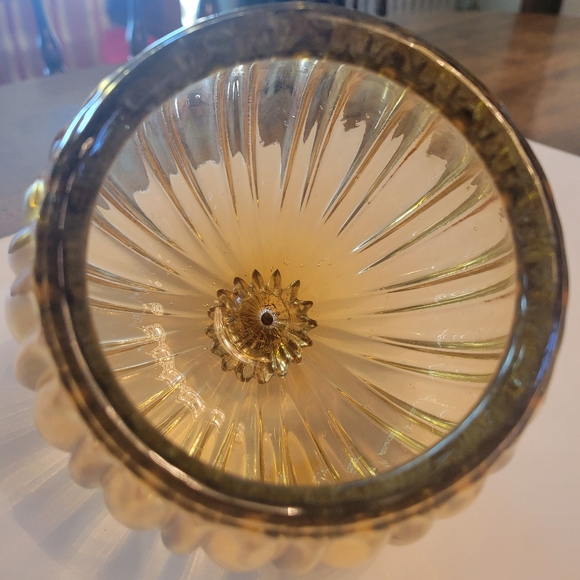 AAMBER GLASS PUMPKIN - Picture 3 of 3